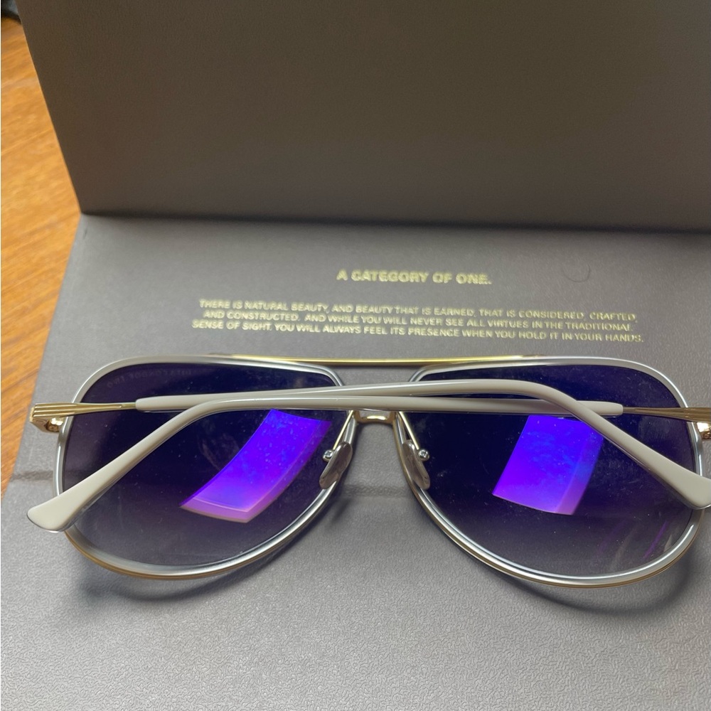 Authentic Dita Aviator Gradient Sunglasses - image 3